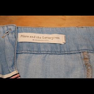 Pilcro Wideleg Denim Trousers NWOT